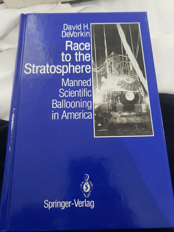 Race to the Stratosphere by David H. DeVorkin (1989, Hardcover)