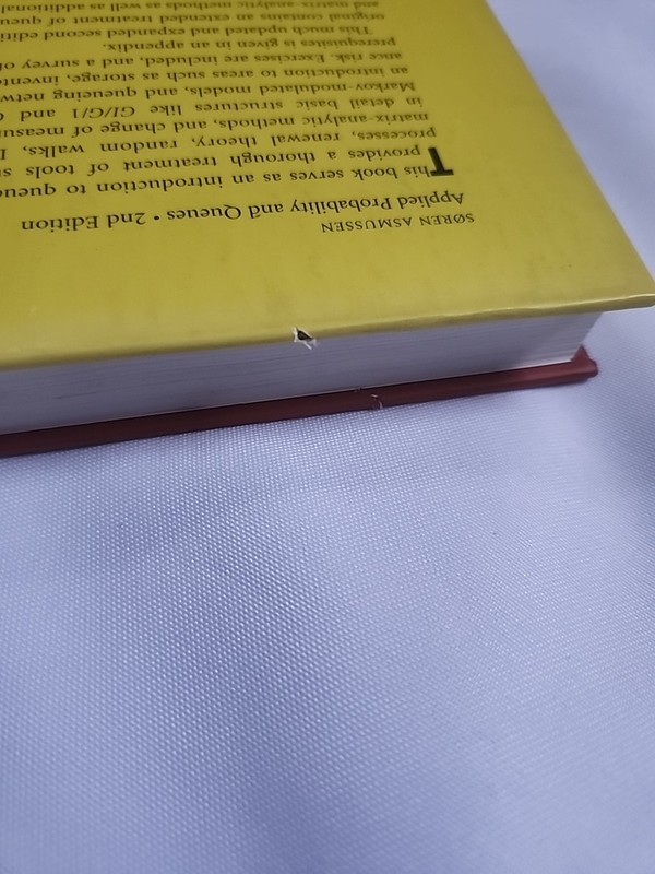 Applied Probability and Queues by Soeren Asmussen: 2nd Edition Good gallery