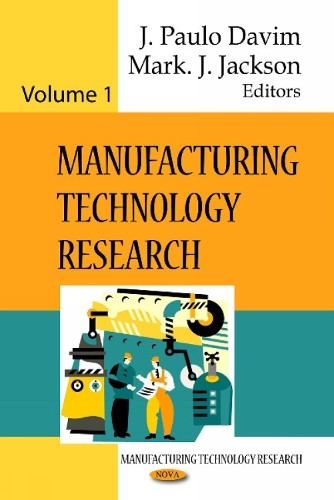 J Paulo Davim Manufacturing Technology Research (Hardback) (UK IMPORT)