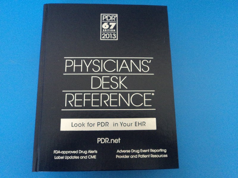 Physicians’ Desk Reference 2013