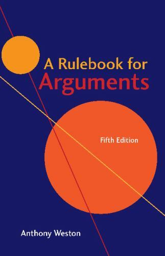 Rul for Arguments, Paperback by Weston, Anthony, Like New Used, Free shipping…