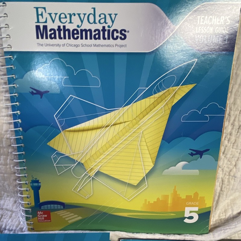 McGraw-Hill Everyday Mathematics Grade 5 Teacher Ed + Math Journal 1-2 gallery