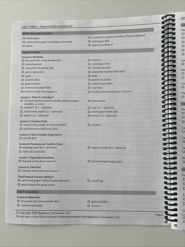 Moving Beyond the Page Ages 7-9 Semester 2 Math Parent Manual gallery