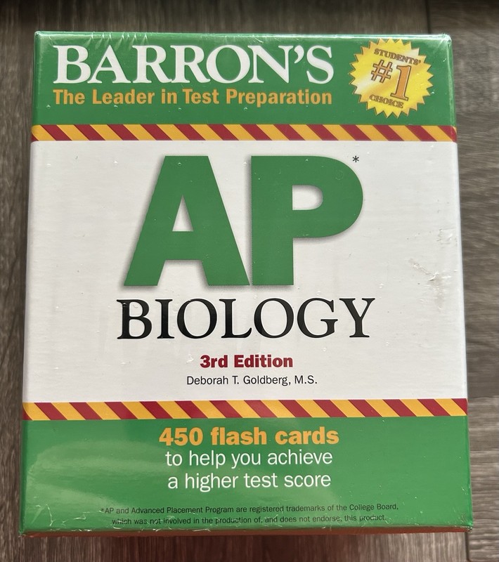 Barron’s AP Biology Flash Cards, 3rd Edition – Cards