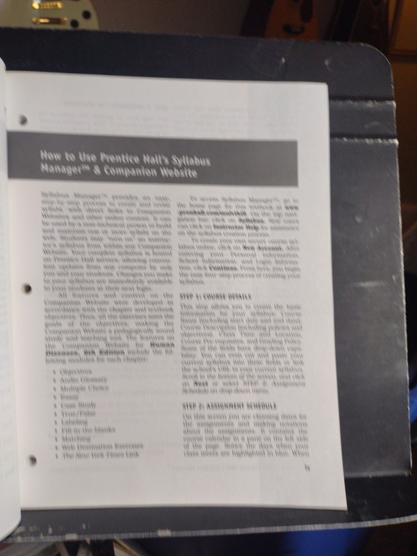 Human Diseases : 6th Ed Teacher's Manual W/CD Test Bank & Power Point VG Cond gallery