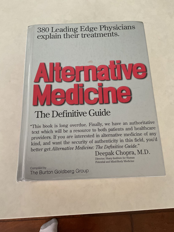 ALTERNATIVE MEDICINE The Definitive Guide -Deepak Chopra,M.D.