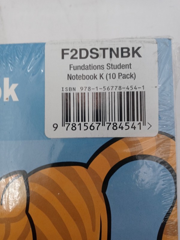 Wilson Language Fundations Student Notebook K (10-Pack) SKU: F2DSTNBK gallery