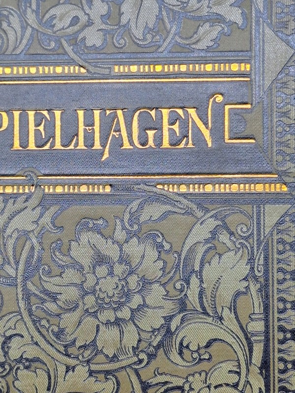 Hammer und Amboss, 1907 Vol 1 & II Roman Classic, Fr Spielhagen two Vol. Antique gallery