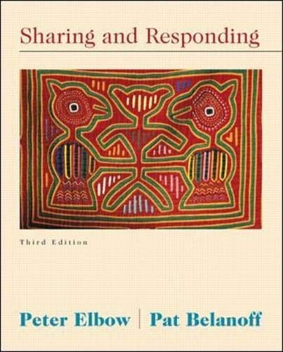 Sharing and Responding by Patricia Belanoff