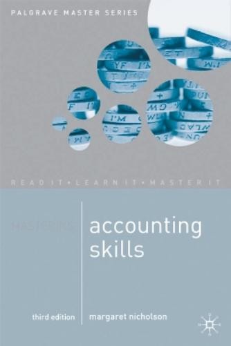 Margaret Nicholson Mastering Accounting Skills (Paperback) (UK IMPORT)
