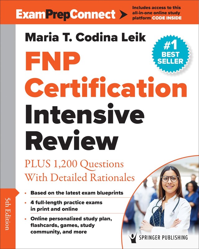 FNP Certification Intensive Review: PLUS 1,200 Questions With Detailed Ration…