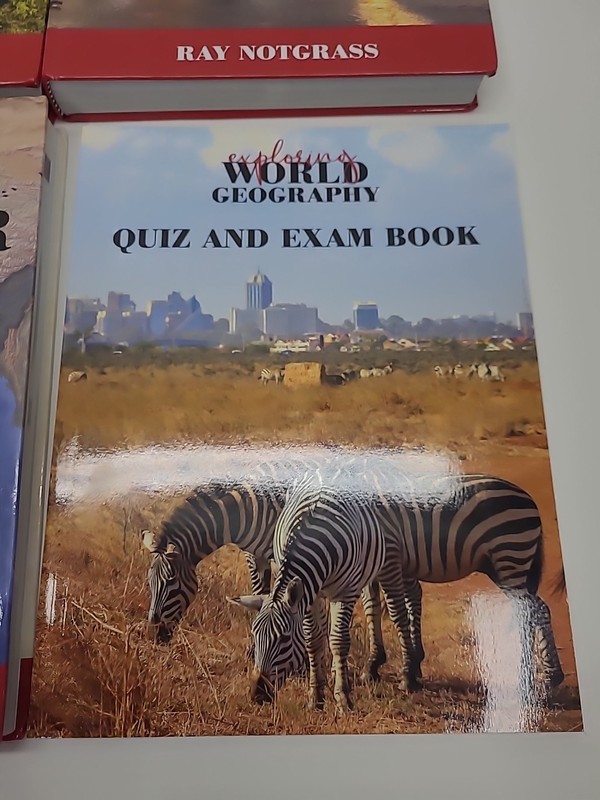 Notgrass Exploring World Geography Vol 1&2, Gazetter, Student Review Book gallery