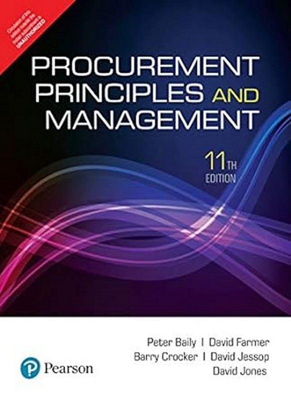 New:Procurement, Principles and Management by by Peter Baily 11th INTL ED