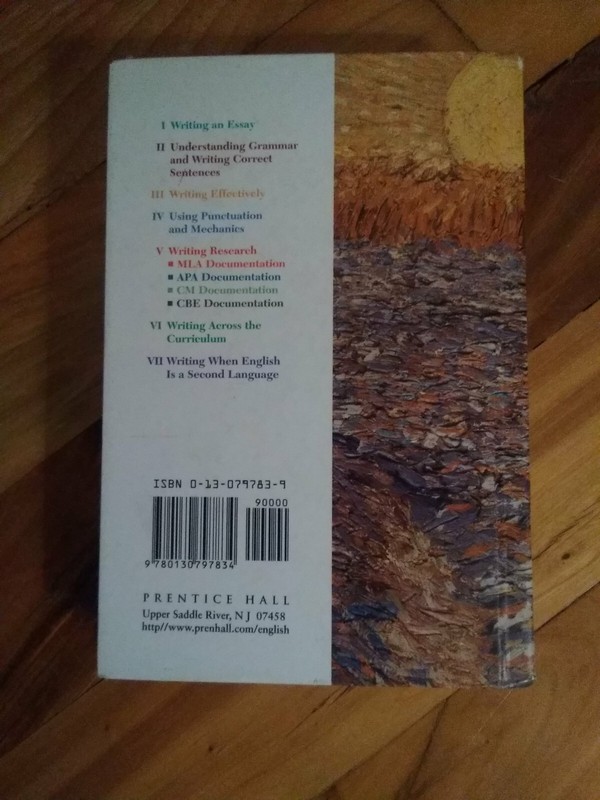 Handbook for Writers by Lynn Quitman Troyka - 1998 Textbook - Hardcover gallery