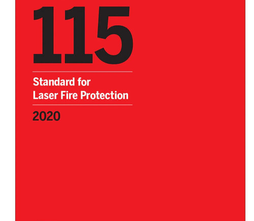 NFPA 115 Standard for Laser Fire Protection 2020 edition New Stock Fast Shipping