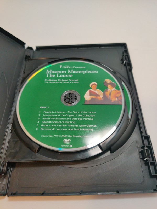Museum Masterpieces: The Louvre 2 DVDs & Booklet- Very Good - The Great Courses gallery