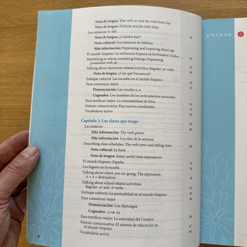 BJU Press Spanish 1 Student Text Work Book Third Edition 2018 PB gallery