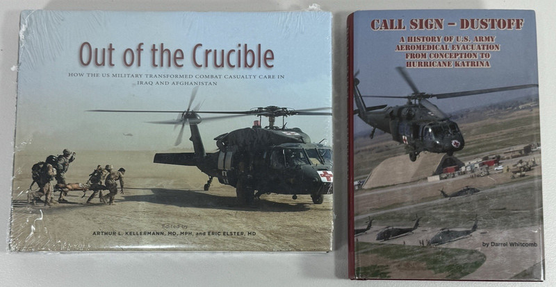 U.S. Army Aeromedical Evacuation History Books ISBN 9780160879371 9780160941795