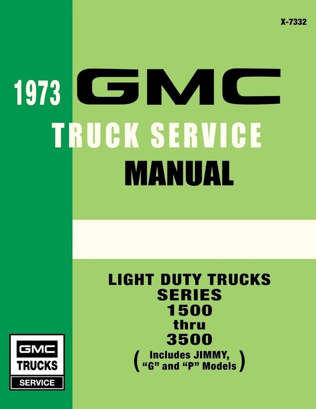 1973 GMC Truck 1500-3500 Service Manual