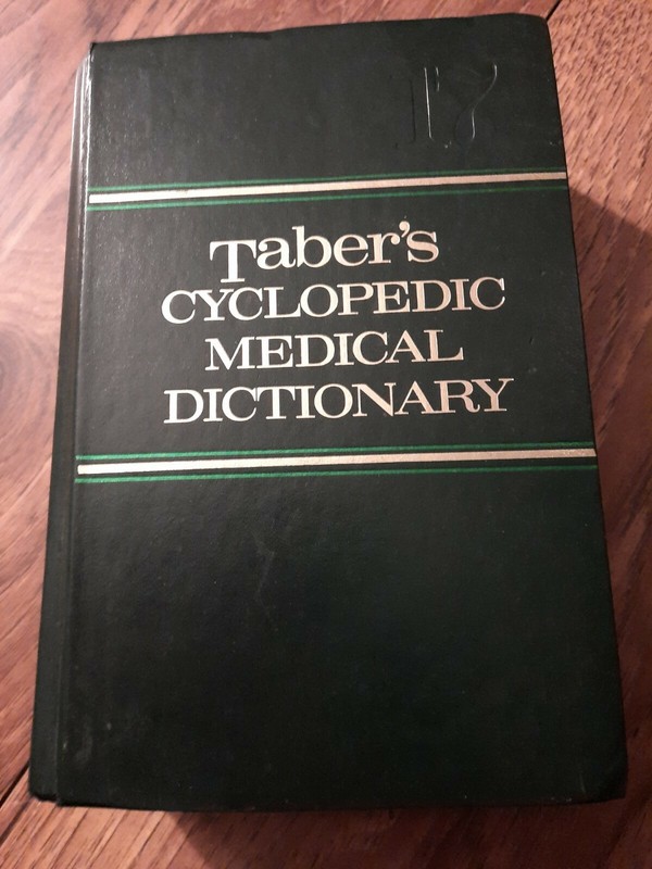 Taber’s Cyclopedic Medical Dictionary Hardcover Clayton L. Thomas Ed. 17, 1993