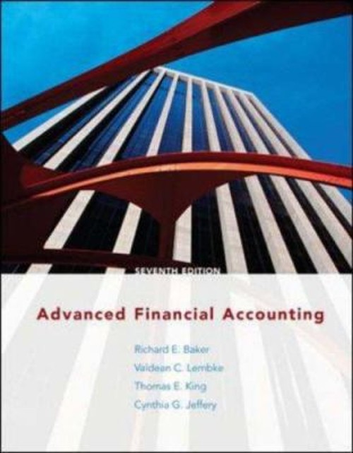 Advanced Financial Accounting Hardcover
