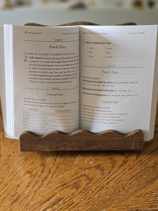 Language Arts for Grammar Students Ser.: Fable and Song Teaching Helps :... gallery