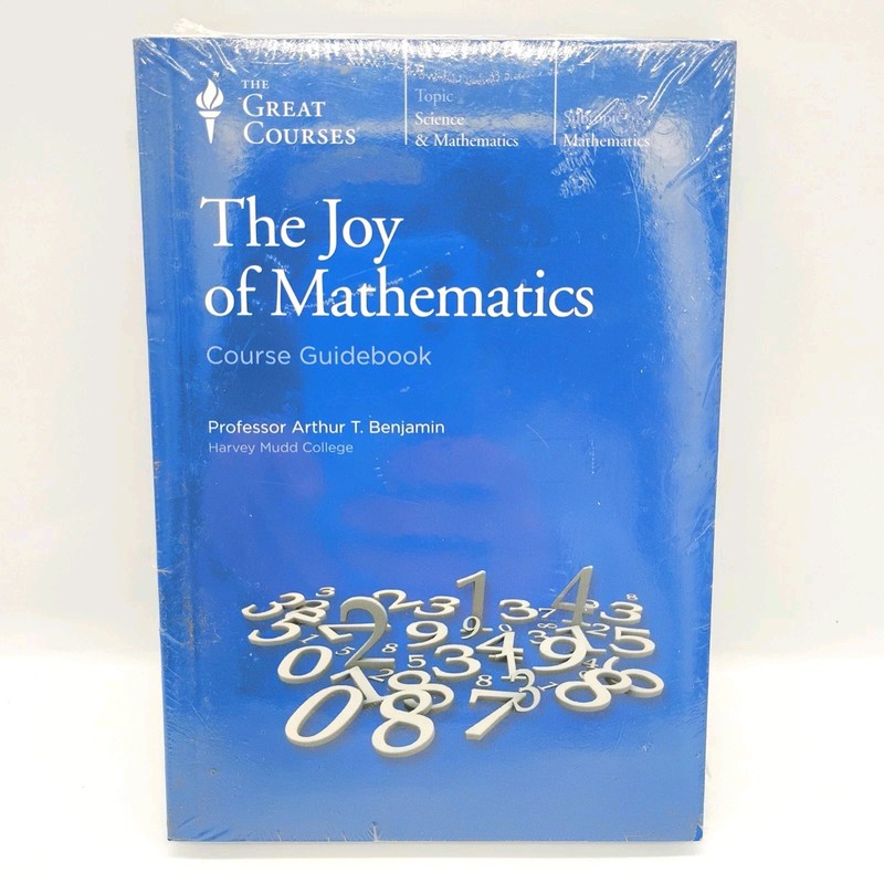 NEW The Great Courses – The Joy of Mathematics (4 DVD Set) w/ Guidebook SEALED