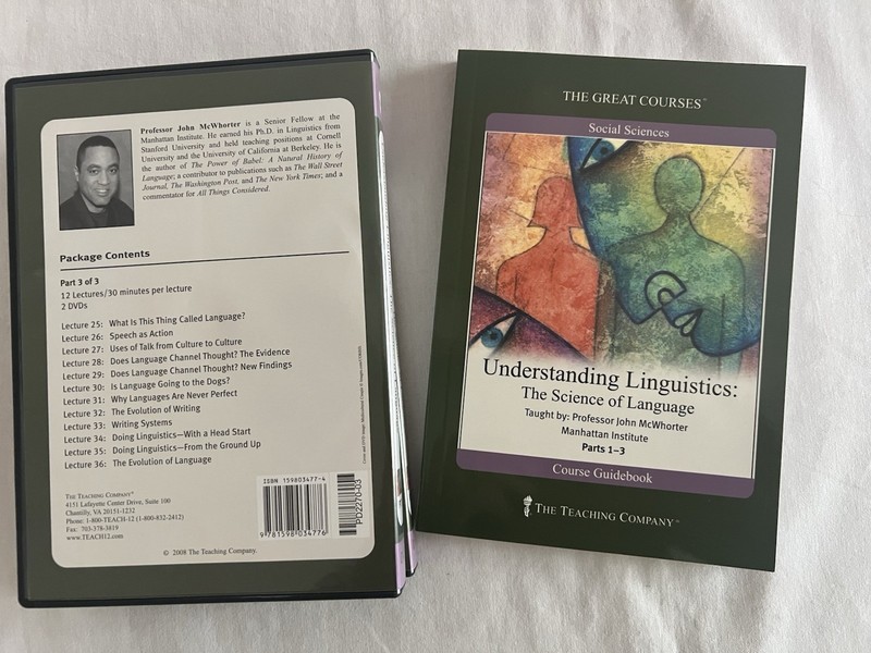 Great Courses -Understanding Linguistics: Science of Language by McWhorter (DVD) gallery