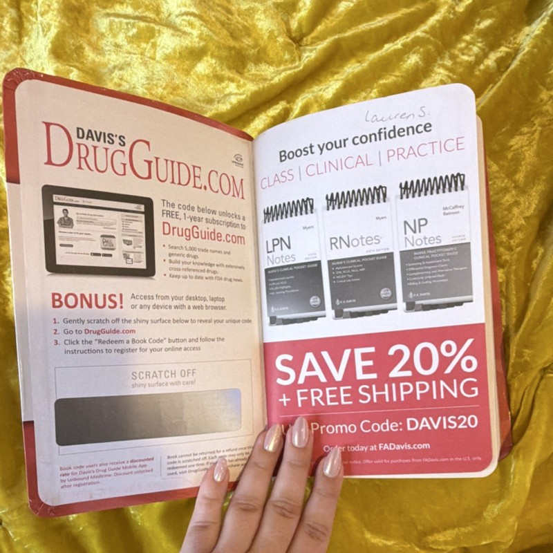 F.A. Davis Davis's Drug Guide for Nurses 18th Ed Vallerand/Sanoski 2022 gallery