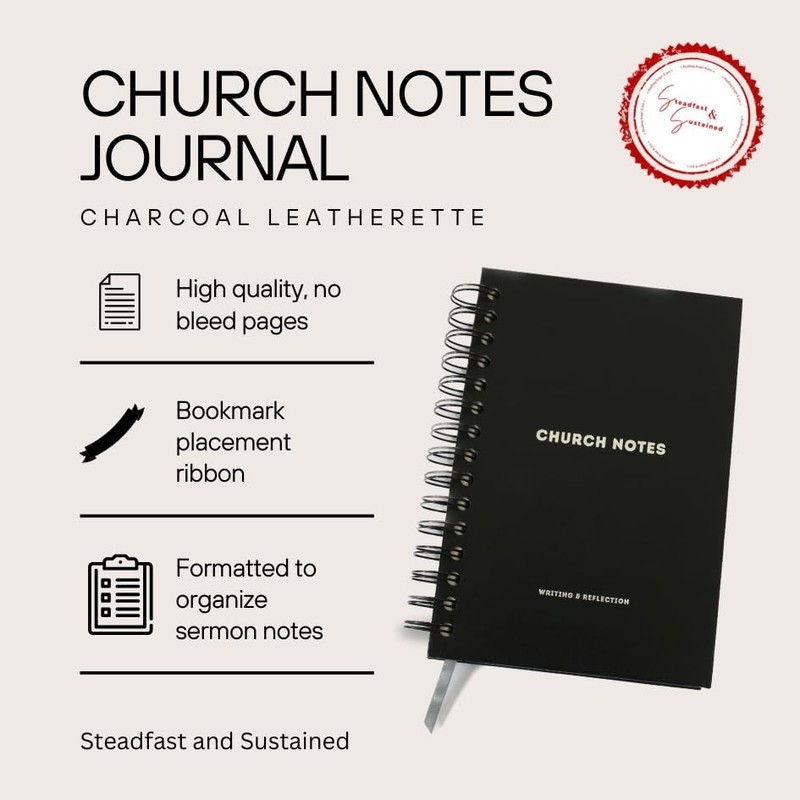 Black Silver Guided Journal Inspirational Sermon Reflection 148 Pages A5 Size gallery
