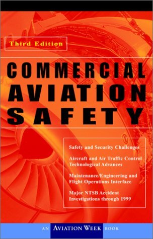 COMMERCIAL AVIATION SAFETY By Alexander T. Wells – Hardcover Excellent Condition