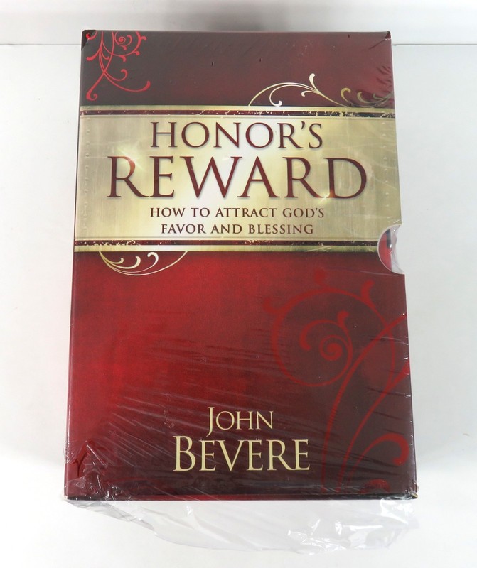 Honor’s Reward John Bevere Boxed Set 4 DVD’s 6 CD HC Book PB Workbook Brand NEW