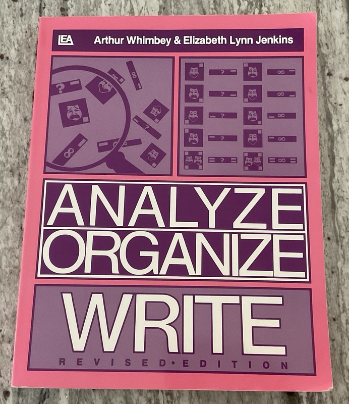 Analyze, Organize, Write; Brand New Paperback