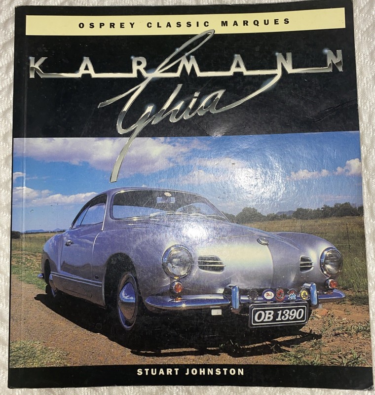 Osprey Colour Library: Kharman Ghia by Stuart Johnston (1995, Trade Paperback)