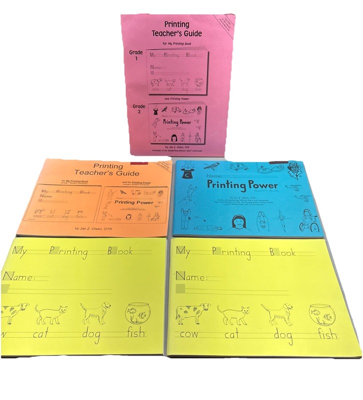 Lot Handwriting Without Tears Printing Power, Teacher’s Guide Grade 1 And 2 OBO