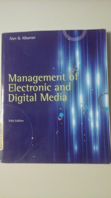 Management of Electronic and Digital Media by Alan B. Albarran (2012, Paperback)