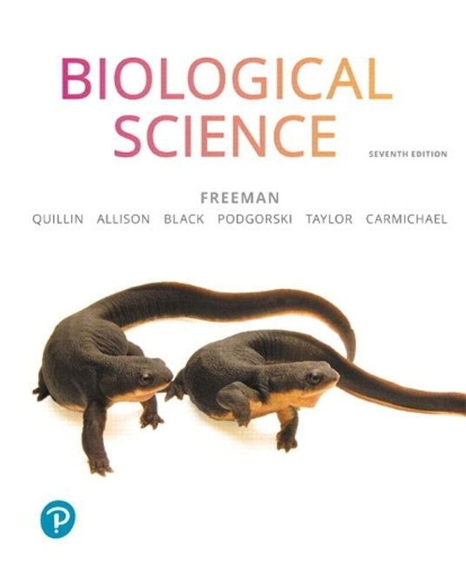 Biological Science 7th Edition by Scott Freeman (English) Hardcover Book