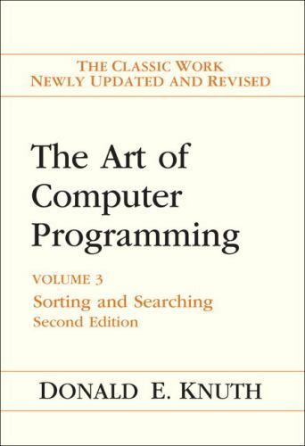 Art of Computer Programming, The: Sorting and Searching, Volume 3 by Knuth