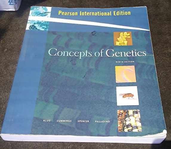 Concepts of Genetics – Paperback, by palladino-michael-a – Acceptable b