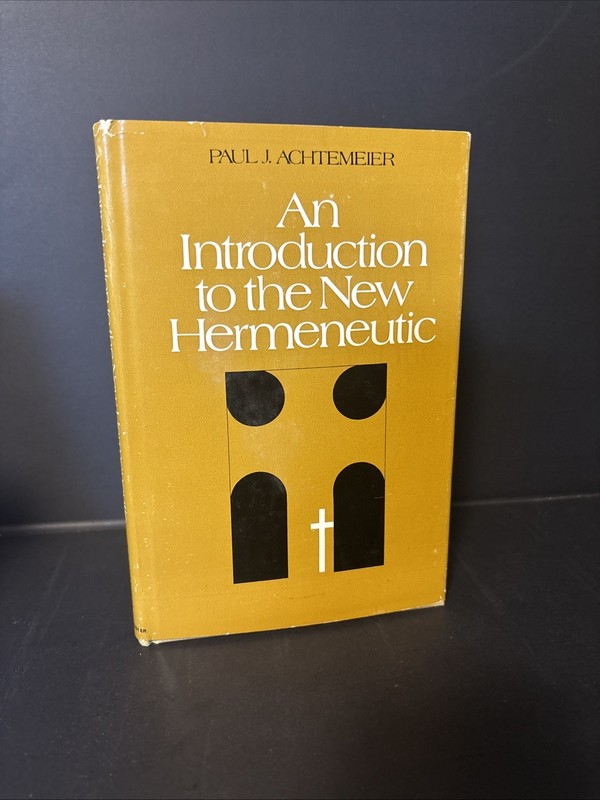An introduction to the new hermeneutic,