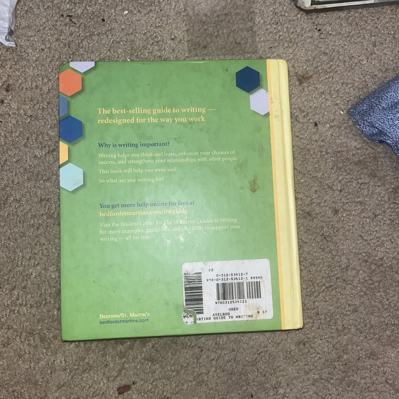 St. Martin's Guide to Writing by Charles R. Cooper and Rise B. Axelrod (2010,... gallery
