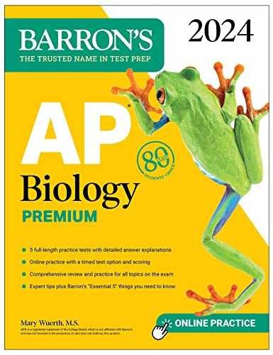 AP Biology Premium, 2024: – Paperback, by Wuerth M.S. Mary – Very Good