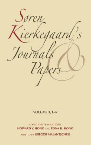 Soren Kierkegaard’s Journals and Papers, Hardcover by Hong, Howard; Hong, Edn…