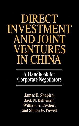 Jack N. Behrman Willaim A. Fische Direct Investment and (Hardback) (UK IMPORT)