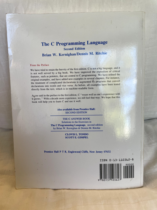 C Programming Language, 2nd Edition gallery