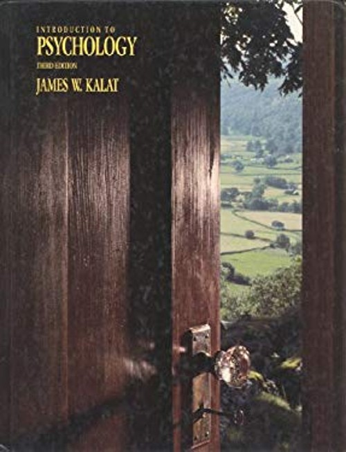 Introduction to Psychology Mass Market Paperbound James W. Kalat