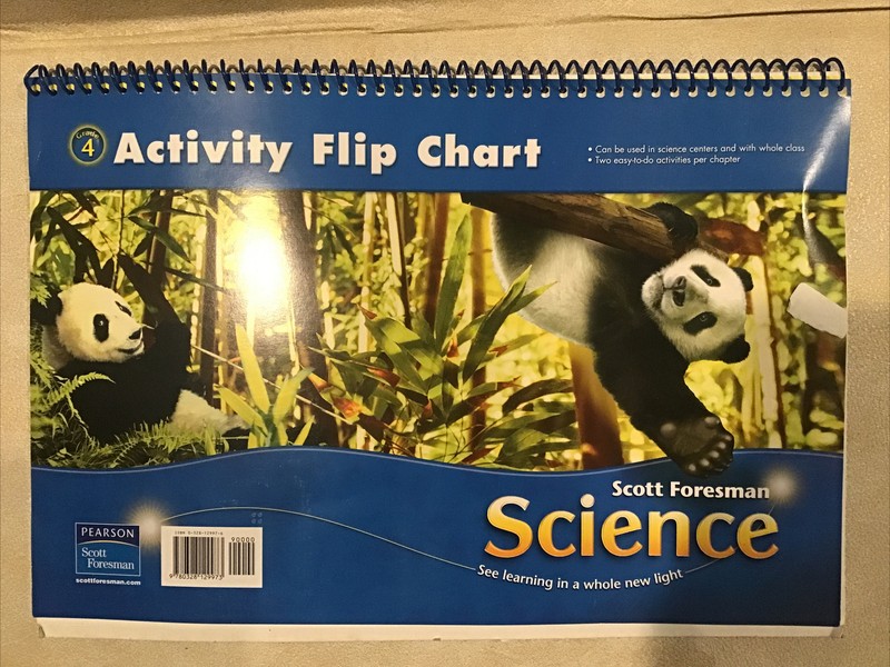 Grade 4 Scott Foresman Science Activity Flip Chart 4th