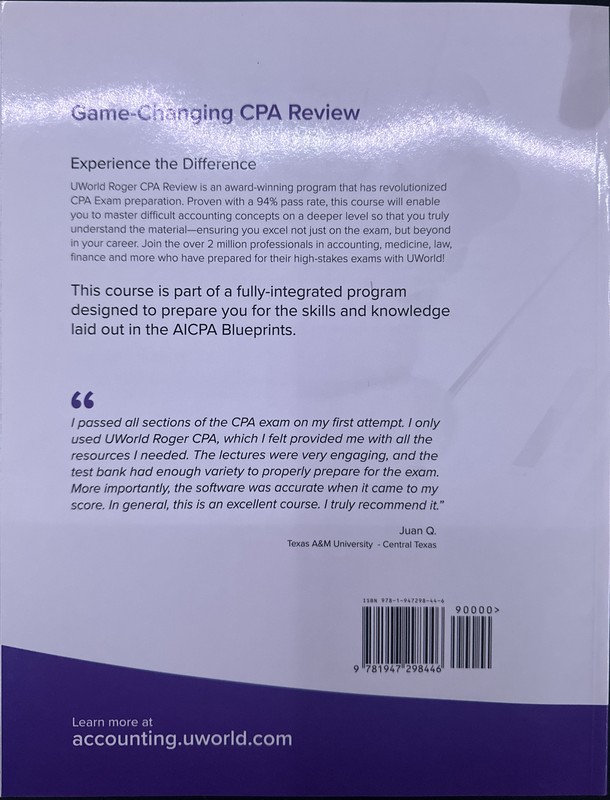BEC 2023 Edition Textbook by UWorld LLC (2022, Trade Paperback) gallery