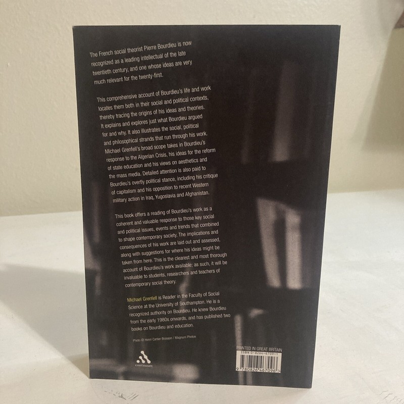 Pierre Bourdieu : Agent Provocateur by Michael Grenfell (2005, Uk-Trade Paper) gallery