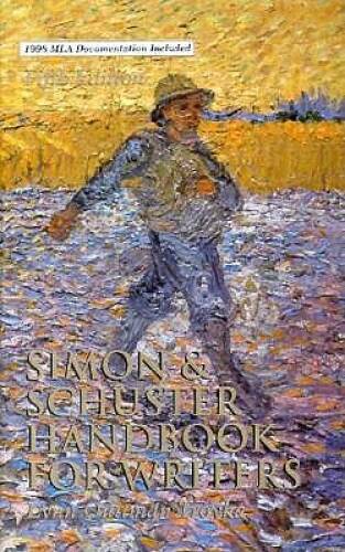 Simon & Schuster Handbook for Writers – Hardcover – VERY GOOD
